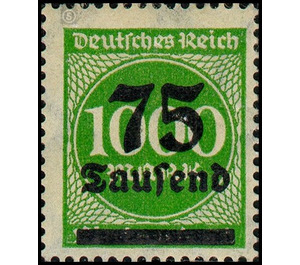 Freimarkenserie  - Germany / Deutsches Reich 1923 - 75000#1000