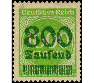 Freimarkenserie  - Germany / Deutsches Reich 1923 - 800000#1000