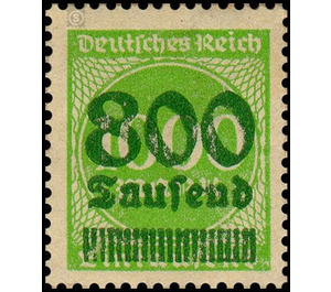 Freimarkenserie  - Germany / Deutsches Reich 1923 - 800000#1000