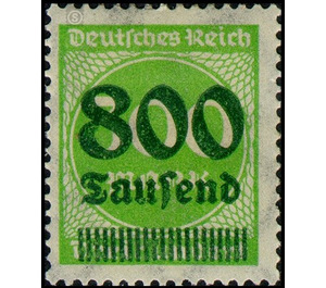 Freimarkenserie  - Germany / Deutsches Reich 1923 - 800000#300