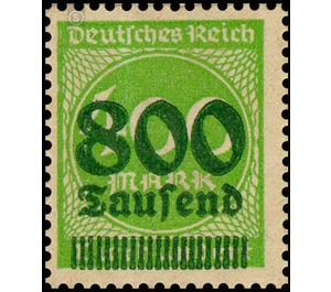 Freimarkenserie  - Germany / Deutsches Reich 1923 - 800000#400