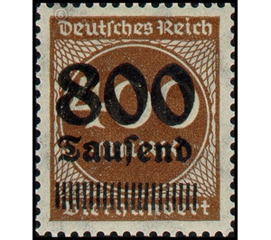 Freimarkenserie  - Germany / Deutsches Reich 1923 - 800000#400