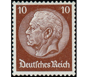 Freimarkenserie  - Germany / Deutsches Reich 1933 - 10 Reichspfennig