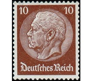 Freimarkenserie  - Germany / Deutsches Reich 1933 - 10 Reichspfennig