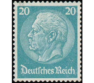 Freimarkenserie  - Germany / Deutsches Reich 1933 - 20 Reichspfennig