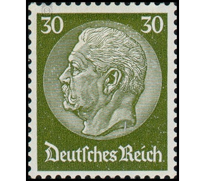 Freimarkenserie  - Germany / Deutsches Reich 1933 - 30 Reichspfennig