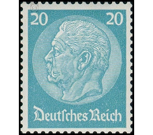 Freimarkenserie  - Germany / Deutsches Reich 1934 - 20 Reichspfennig