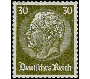 Freimarkenserie  - Germany / Deutsches Reich 1934 - 30 Reichspfennig