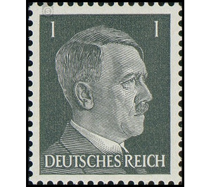 Freimarkenserie  - Germany / Deutsches Reich 1941 - 1 Reichspfennig