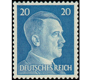 Freimarkenserie  - Germany / Deutsches Reich 1941 - 20 Reichspfennig