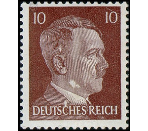 Freimarkenserie  - Germany / Deutsches Reich 1942 - 10 Reichspfennig