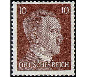 Freimarkenserie  - Germany / Deutsches Reich 1942 - 10 Reichspfennig