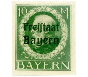 Freistaat on Ludwig III - Germany / Old German States / Bavaria 1920 - 10