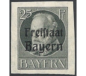 Freistaat on Ludwig III - Germany / Old German States / Bavaria 1920 - 25
