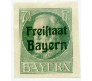 Freistaat on Ludwig III - Germany / Old German States / Bavaria 1920