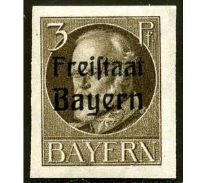Freistaat on Ludwig III - Germany / Old German States / Bavaria 1920 - 3