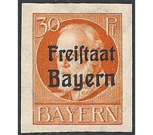 Freistaat on Ludwig III - Germany / Old German States / Bavaria 1920 - 30