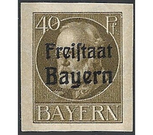 Freistaat on Ludwig III - Germany / Old German States / Bavaria 1920 - 40
