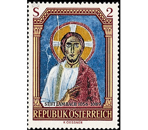 frescoes  - Austria / II. Republic of Austria 1967 - 2 Shilling