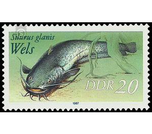 freshwater fish  - Germany / German Democratic Republic 1987 - 20 Pfennig