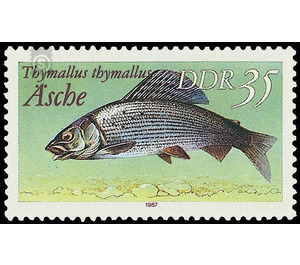 freshwater fish  - Germany / German Democratic Republic 1987 - 35 Pfennig