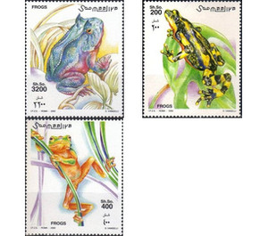 Frogs - East Africa / Somalia 2002 Set