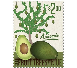 Fruit Trees - Avocado - Polynesia / Niue 2018 - 2