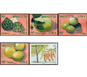 Fruits - East Africa / Mayotte 2009 Set