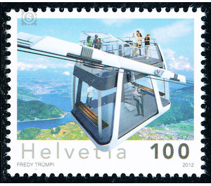 funicular  - Switzerland 2012 - 100 Rappen