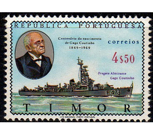 G. Coutinho (1869-1959) - Timor 1969 - 4.50