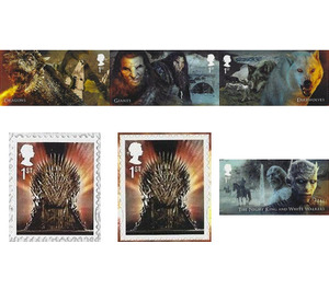 Game of Thrones (2nd series) - United Kingdom / Northern Ireland Regional Issues 2018 Set