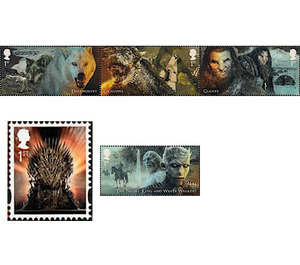 Game of Thrones (4th series) - United Kingdom / Northern Ireland Regional Issues 2018 Set