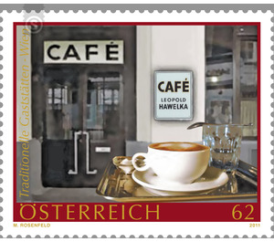 gastronomy  - Austria / II. Republic of Austria 2011 - 62 Euro Cent