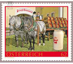 gastronomy  - Austria / II. Republic of Austria 2012 - 62 Euro Cent