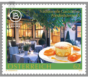 gastronomy  - Austria / II. Republic of Austria 2013 - 62 Euro Cent