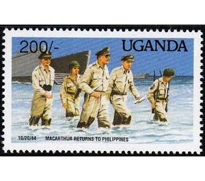 Gen. MacArthur returns to Philippines - East Africa / Uganda 1990 - 200