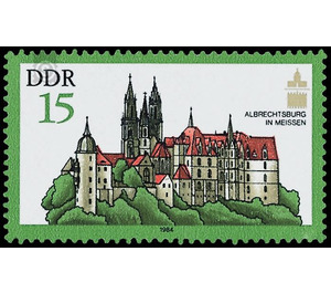 General Assembly of the International Society for Historic Preservation in the GDR (ICOMOS), Rostock and Dresden  - Germany / German Democratic Republic 1984 - 15 Pfennig