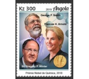 George P. Smith & Frances H. Arnold & Sir Gregory P. Winter - Central Africa / Angola 2019 - 300