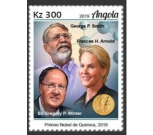 George P. Smith & Frances H. Arnold & Sir Gregory P. Winter - Central Africa / Angola 2019 - 300