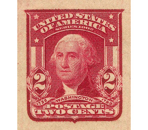 George Washington (1732-1799), first President of the U.S.A. - United States of America 1906