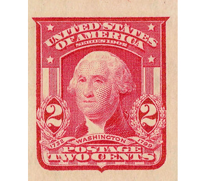 George Washington (1732-1799), first President of the U.S.A. - United States of America 1906