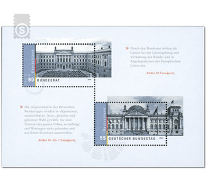 German Bundestag and Bundesrat  - Germany / Federal Republic of Germany 2009