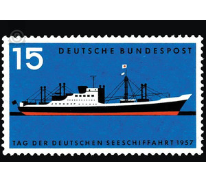 German Maritime Day 1957  - Germany / Federal Republic of Germany 1957 - 15