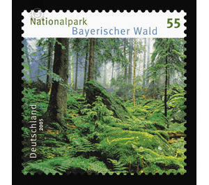 German national and nature parks: Bavarian Forest National Park  - Germany / Federal Republic of Germany 2005 - 55 Euro Cent