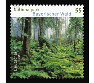 German national and nature parks: Bavarian Forest National Park  - Germany / Federal Republic of Germany 2005 - 55 Euro Cent