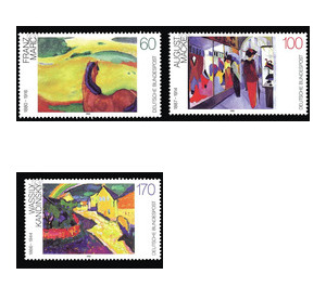 German painting of the 20th century (1)  - Germany / Federal Republic of Germany 1992 Set