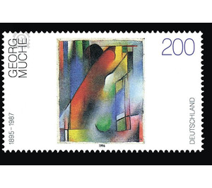 German painting of the 20th century (5)  - Germany / Federal Republic of Germany 1996 - 200 Pfennig