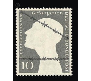 German prisoners of war  - Germany / Federal Republic of Germany 1953 - 10 Pfennig