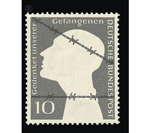 German prisoners of war  - Germany / Federal Republic of Germany 1953 - 10 Pfennig