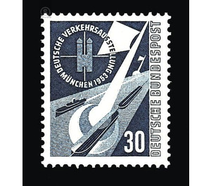 German Transport Exhibition  - Germany / Federal Republic of Germany 1953 - 30 Pfennig